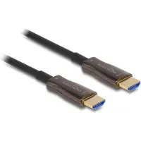DeLOCK Aktives Optisches HDMI Kabel mit Metallarmierung 8K 6