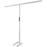 Luxula LED Stehleuchte 90 W 4000 K neutralweiß weiß dimmbar
