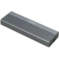 Digitus DA-71120-1, SSD-Gehäuse, M.2, M.2, 10 Gbit/s, USB Anschluss, Schwarz