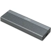 Digitus DA-71156, SSD-Gehäuse, M.2, M.2, SATA, 10 Gbit/s, USB Anschluss, Schwarz
