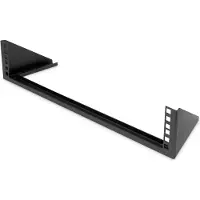 Digitus 2HE Wandmontagerahmen, vertikal 105 x 504 x 151 mm, schwarz