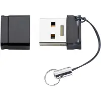 Intenso Slim Line, 32 GB, USB Typ-A, 3.2 Gen 1 (3.1 Gen 1), 100 MB/s, Kappe, Schwarz