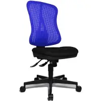 Topstar Bürodrehstuhl "Head Point SY" schwarz / blau