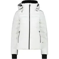 CMP Woman Ski Ski Jacket FIX Hood bianco (A001) 48