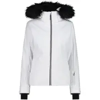 CMP Woman Jacket Zip Hood bianco (A001) 36