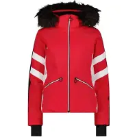 CMP Damen Skijacke Ski Jacket Zip Hood Rot 44
