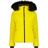 CMP Damen Skijacke Ski Jacket Zip Hood Gelb 42