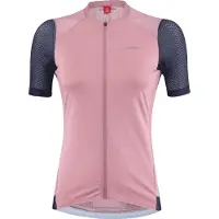 Löffler Damen Trikot Women Bike Jersey Full Zip Sheer Air Rosa 38