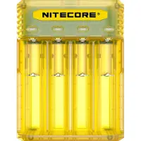 Nitecore Q4 Schnelladegerät gelb