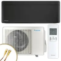 Daikin Split Klimaanlage | Nepura Stylish | Schwarz | 3,0 kW Quick-Connect