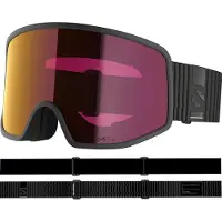 Salomon Skibrille Sentry Pro Sigma Unisex Black / Poppy Red