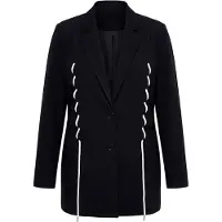 Angel of Style Blazer in schwarz | Gr.: 52