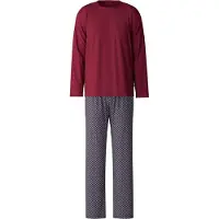 Calida Pyjama "Relax Imprint" 2 tlg. mit aufgesetzter Brusttasche