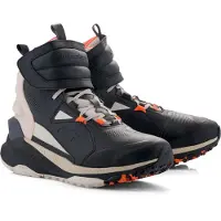 Alpinestars Speedstreet Schwarz Almond Hot Orange Motorrad Schuhe Größe 39