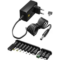 Goobay Universal-Netzteil (3 V - 12 V, max. 18 W