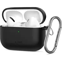 Tech-Protect Headphone case Tech-Protect Apple AIRPODS PRO 3 SILICONE HOOK Black