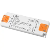 Goobay LED-Netzteil / LED-Trafo, 30 W, 24 V DC, 1,25 A, Konstantspannung, IP20, ultraflach