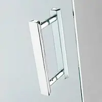 Sprinz Achat R Plus Maßanfertigung U-Kabine mit Pendeltüren, Maße bis: 1000x1000x2000mm, AR19.2SO, Duschkabine: Beschlagteile: Sonderoberfläche, Glasart: Kristall hell