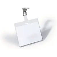 Durable Namensschilder mit Clip, 60 x 90 mm, 25 Stück