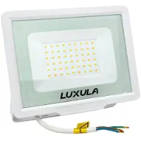 Luxula LED Fluter 50 W 4000 K neutralweiß weiß IP65