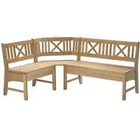 58 aufm Kessel ECKBANK Deborah 135 x 224 x 87 Massivholz Buche lackiert