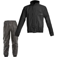 Acerbis Logo Schwarz 2-Teiler Regenanzug Größe L