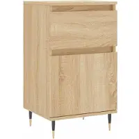 vidaXL Sideboard Sonoma-Eiche 40x35x70 cm Holzwerkstoff