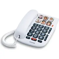 Alcatel-Lucent TMAX 10, Analoges Telefon, Kabelgebundenes Mobilteil, Freisprecheinrichtung, 0 Eintragungen, Weiß