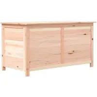 vidaXL Outdoor-Kissenbox 100x50x56 cm Massivholz Tanne