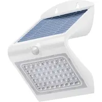 Goobay LED-Solar-Wandleuchte mit Bewegungsmelder, 4 W, weiß