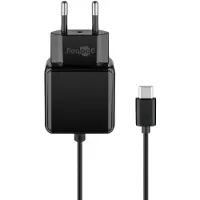 Goobay 15 W USB-C-Netzteil, universelles Ladegerät für Geräte mit USB-C-Anschluss
