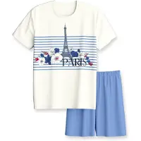 Calida Pyjama in star white | Gr.: 128/134