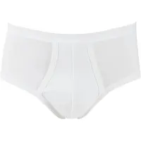 Calida Midislip "Twisted Cotton" mit Eingriff, Pure Cotton, Feinripp, weich