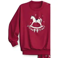 Calida Pyjama in deep red | Gr.: 104/110