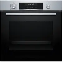 Bosch Serie 2 HBG578BS3+ PKN645BA2E, Glaskeramikkochfeld, 4 Zone(n), Glaskeramik, Schwarz, Touchsteuerung, 58,3 cm