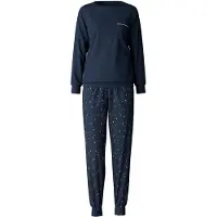 Calida Schlafanzug "Sweet Dreams" 2 tlg. Langarm, Rundhals, Interlock-Qualität, weich, bequem