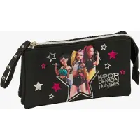 K POP Demon Hunters K-pop Demon Hunters Energy Mäppchen Schwarz Mann Schwarz One Size