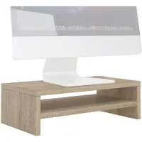 Idimex MONITORSTÄNDER SUBIDA Sonoma Eiche