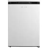 Heinner HF-M113E++ Tisch-Kühlschrank 113 L, Mechanische Steuerung, LED-Beleuchtung, Türanschlag wechselbar, Weiß