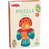 HABA Sales Gmbh & Co.KG Puzzle 2in1 Papagei