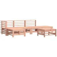 vidaXL 6-tlg. Garten-Lounge-Set Massivholz Douglasie