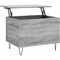 vidaXL Couchtisch Grau Sonoma 60x44,5x45 cm Holzwerkstoff