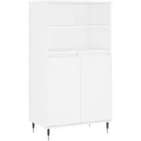 vidaXL Highboard Weiß 60x36x110 cm Holzwerkstoff