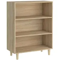 vidaXL Sideboard Sonoma-Eiche 69,5x32,5x90 cm Holzwerkstoff