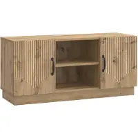 vidaXL TV-Schränk 102 x 34,5 x 47 cm Artisan-Eiche Holzwerkstoff