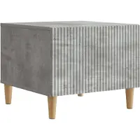 vidaXL Couchtisch Betongrau 49 x 50 x 40 cm Holzwerkstoff