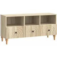 vidaXL TV-Schränk 102 x 34,5 x 50 cm Sonoma-Eiche Holzwerkstoff