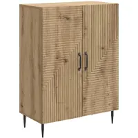 vidaXL Sideboard Artisan-Eiche 66 x 34,5 x 89,5 cm Holzwerkstoff