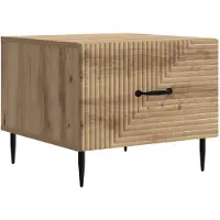 vidaXL Couchtisch Artisan-Eiche 49 x 50 x 40 cm Holzwerkstoff