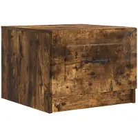 vidaXL Couchtisch Räuchereiche 49 x 50 x 37 cm Holzwerkstoff